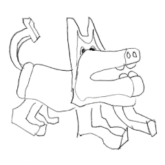 blocky-dog